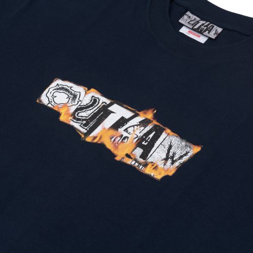 Burner_Navy - T-Shirt - Image 3