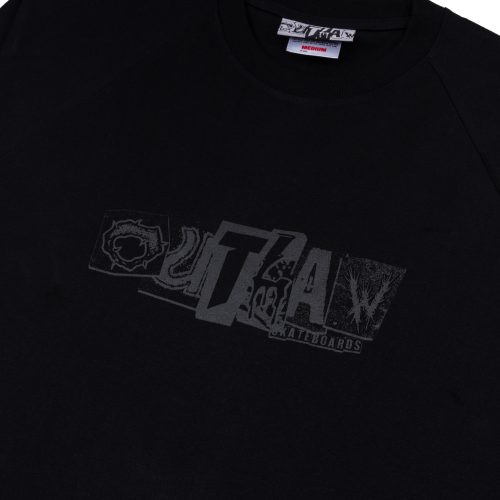 Negative Type – Raglan 3/4 Sleeve Raglan Shirt - Image 3
