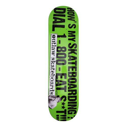 Dial Service Skateboard Deck - 8,5"