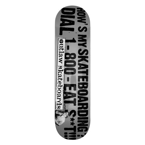 Dial Service Skateboard Deck - 8,5"