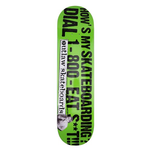 Dial Service Skateboard Deck - 8,5"