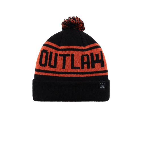 Forever Outlaw_Black/Orange - Beanie