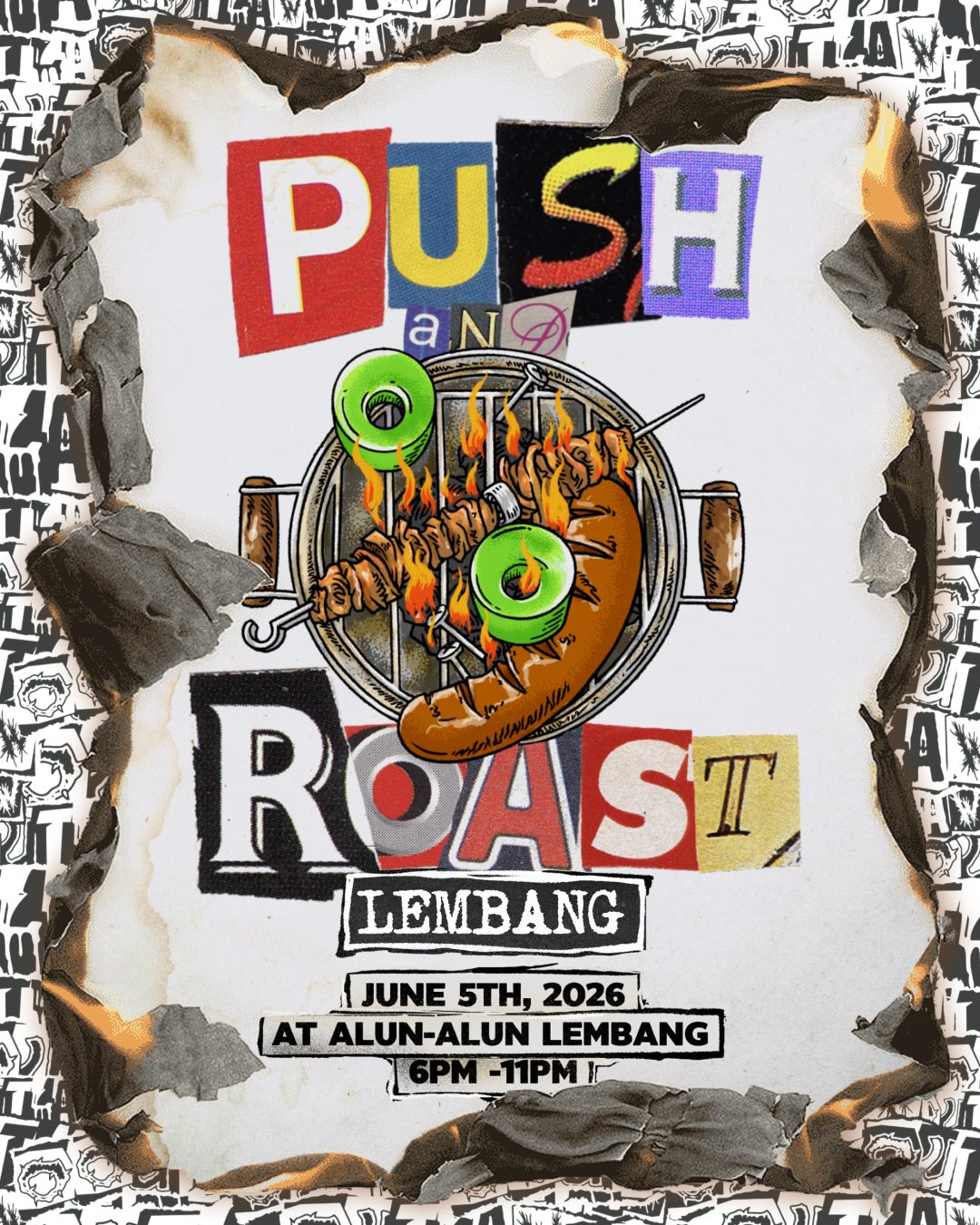 PUSH AND ROAST LEMBANG - FLYER 1